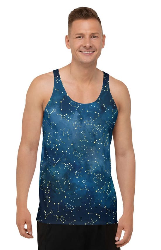 Starry Constellations Men's Tank Top