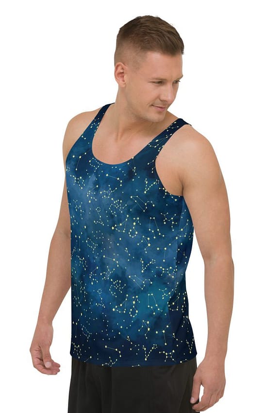 Starry Constellations Men's Tank Top