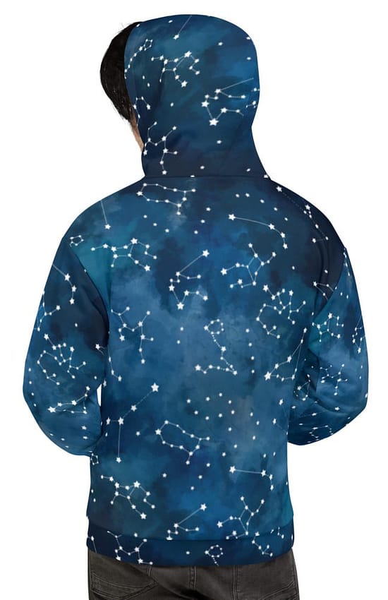 Starry Constellations Men's Hoodie