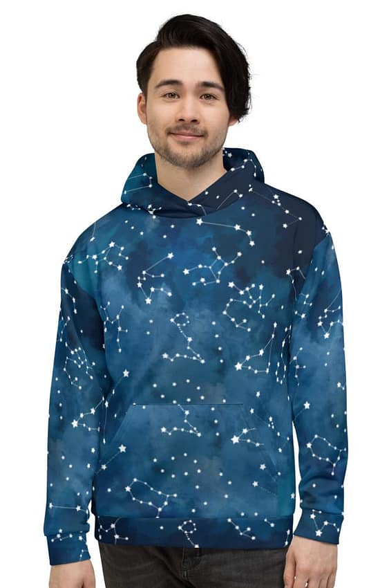 Starry Constellations Men's Hoodie