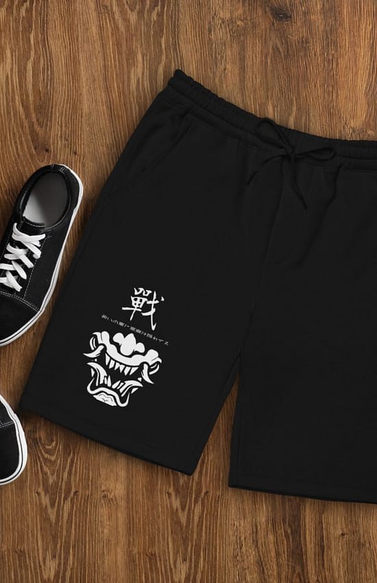 Oriental dreams Men's fleece shorts