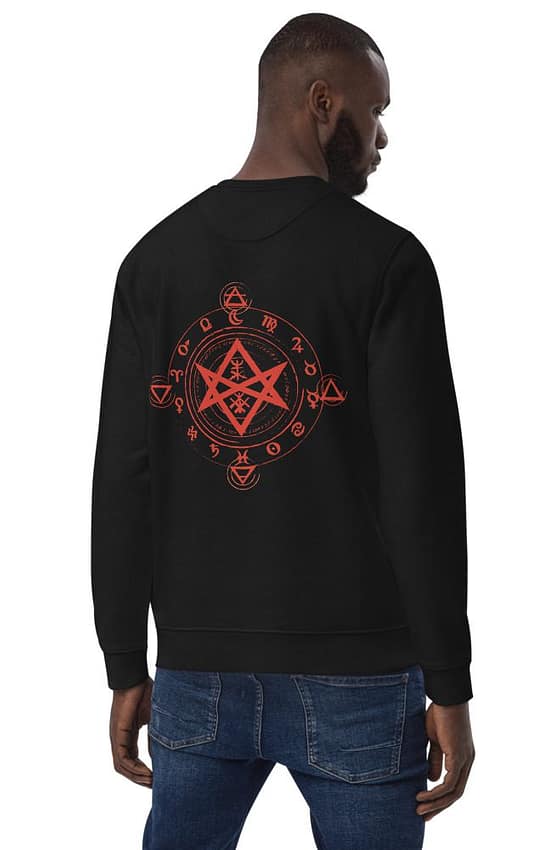 The Crimson Summoning Unisex eco sweatshirt