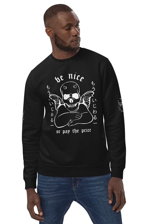 Be Nice Men's eco sweatshirt