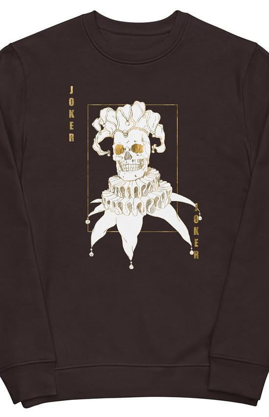 The Joker Card Men's eco sweatshirt