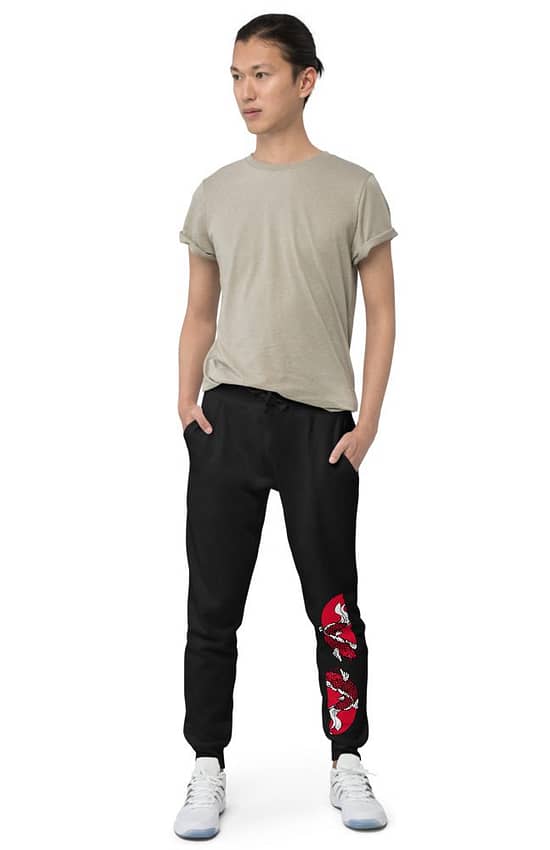 Oriental dreams fleece sweatpants