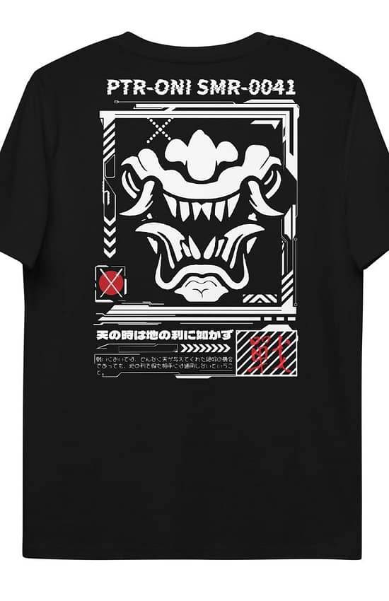 PTR-ONI SMR-0041 Men's organic cotton t-shirt