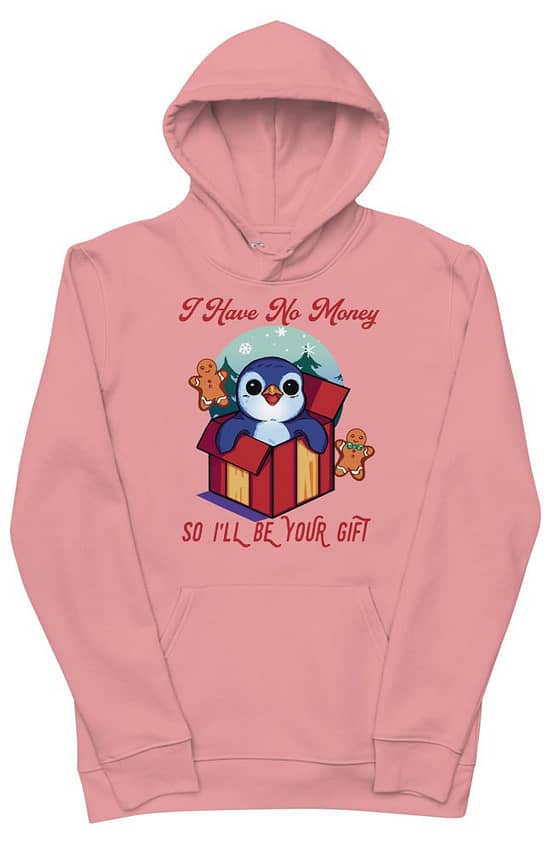 I Have No Money So I'll be Your Gift Men's essential eco hoodie
