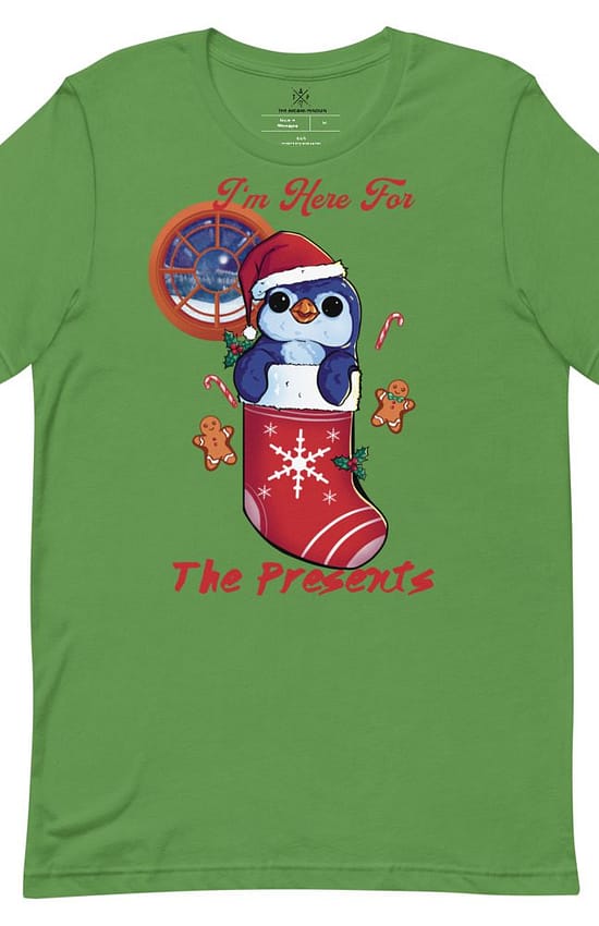 I'm Here For the Presents Short-Sleeve Men's T-Shirt