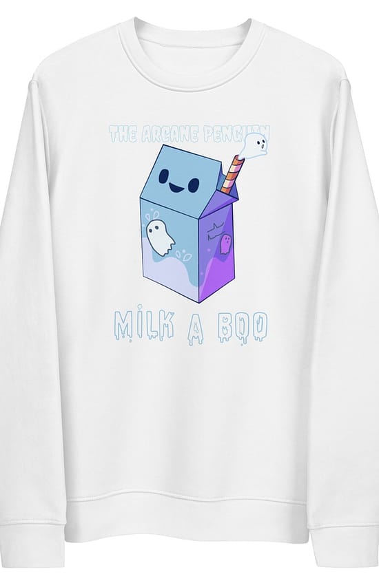 Milk A Boo Men's eco sweatshirt