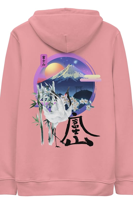 Fuji-san Men's essential eco hoodie