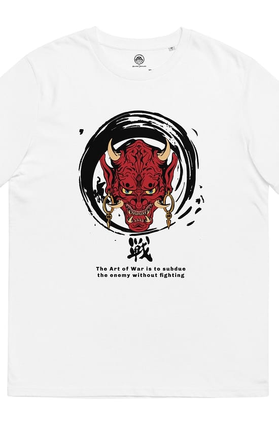 Art of War Men's Red Oni eco t-shirt