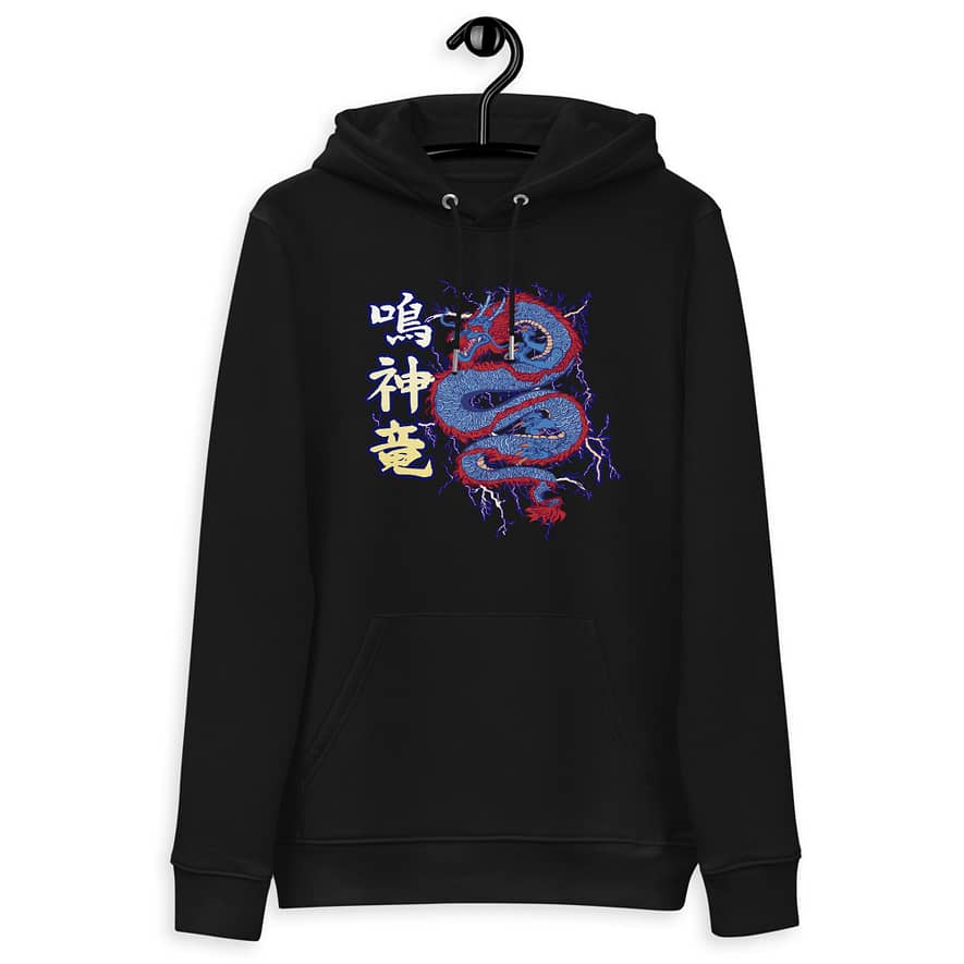 Japanese dragon hoodie, dragon hoodie, apparel with dragons, hoodies with dragons, dragon printed on hoodies, hoodies of dragons, hoodies of japanese dragons, streetwear hoodies of japanese dragons, ryu dragon hoodies, hoodies of ryu dragons